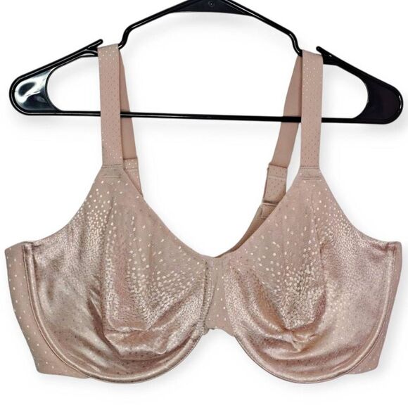 Wacoal Women's Plus Size Back Appeal Underwire Bra size 44DDD Praline - Picture 1 of 5